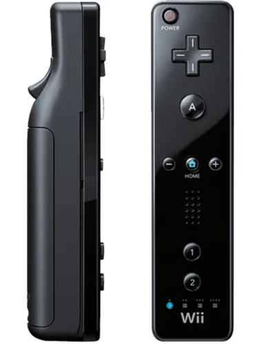 Official Wiimote, Black for Nintendo Wii