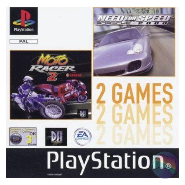 Need For Speed: Porsche 2000 + Moto Racer 2, Unboxed (Game Only)