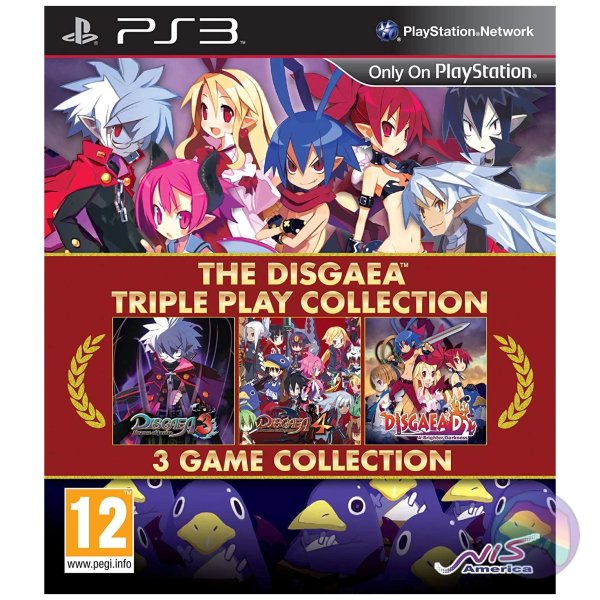 Disgaea Triple Play Collection, Boxed (No Manual)