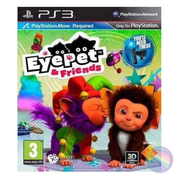 Eyepet & Friends (No Camera), Boxed (With Manual)