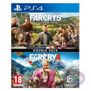 Far Cry 4 & Far Cry 5 Double Pack (No DLC), Boxed (No Manual)