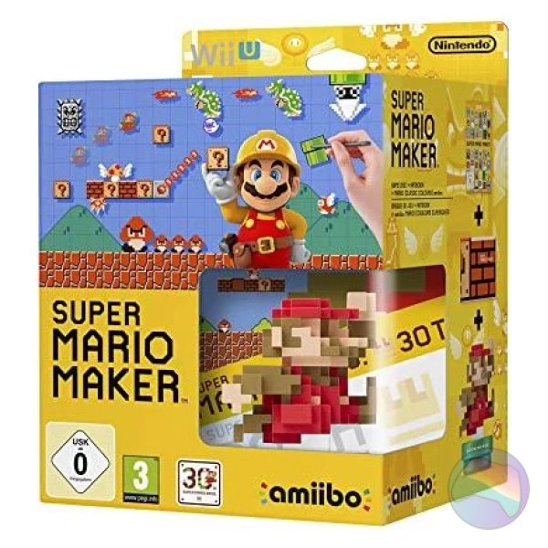 Super Mario Maker [Amiibo Bundle], Boxed
