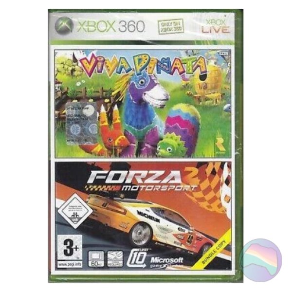 1600-18432.jpg Viva Pinata & Forza 2 (2 Discs), Boxed (With Manual)