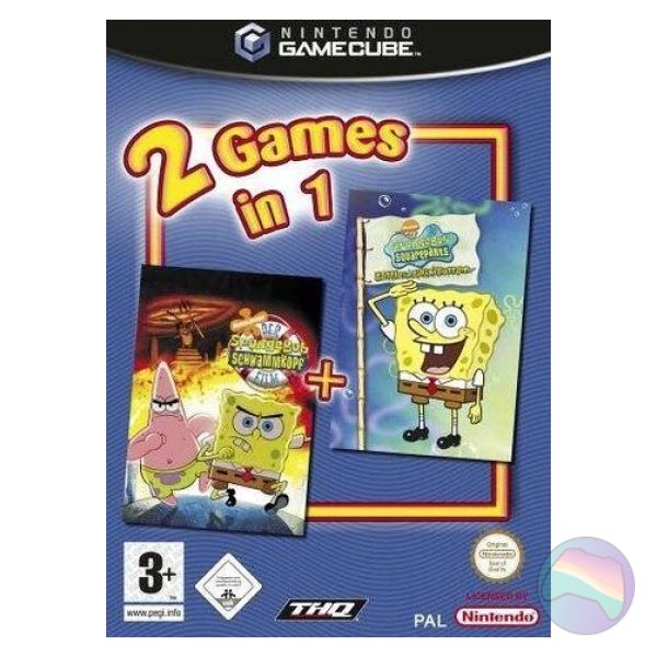 2 Games in 1: SpongeBob, Boxed (With Manual)