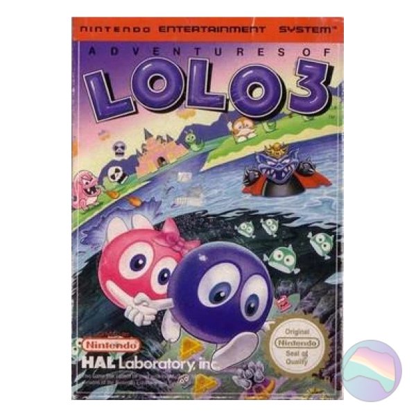 Adventures of Lolo 3, Boxed (With Manual)