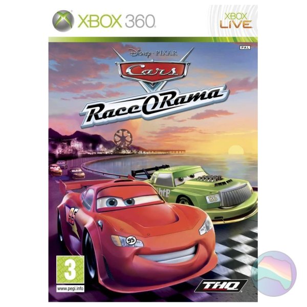 1600-6326.jpg Cars Race-O-Rama, Boxed (No Manual)
