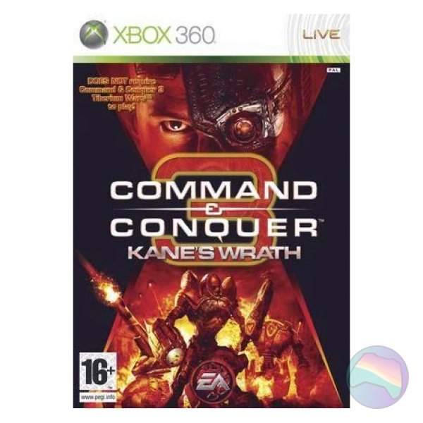 1600-6360.jpg Command & Conquer 3: Kane's Wrath, Unboxed (Game Only)