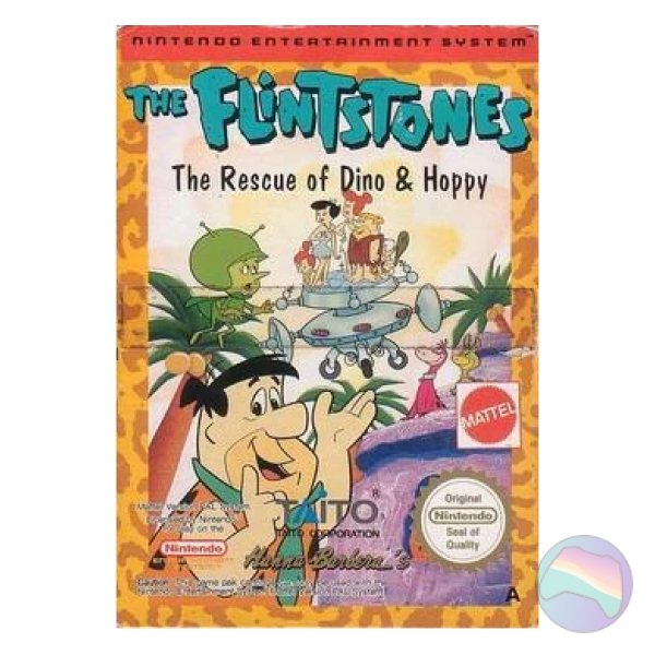 1600-6437.jpg Flintstones The Rescue of Dino and Hoppy, Boxed (No Manual)