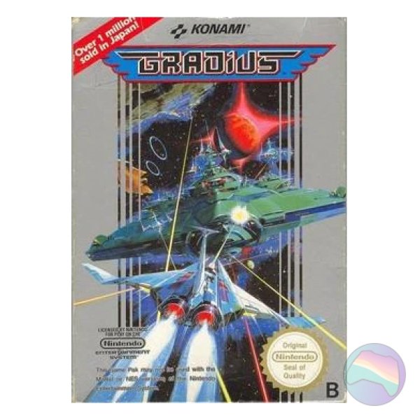 Gradius, Boxed (With Manual)