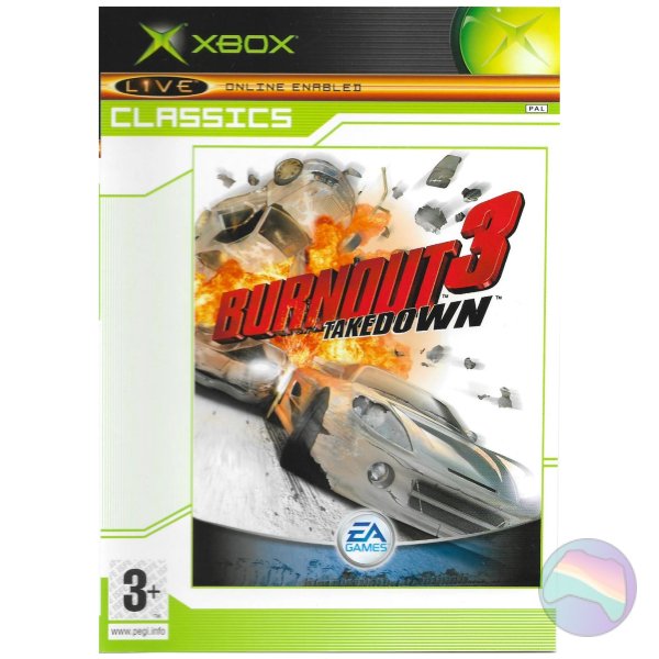Burnout 3: Takedown [Classics], Boxed (No Manual)