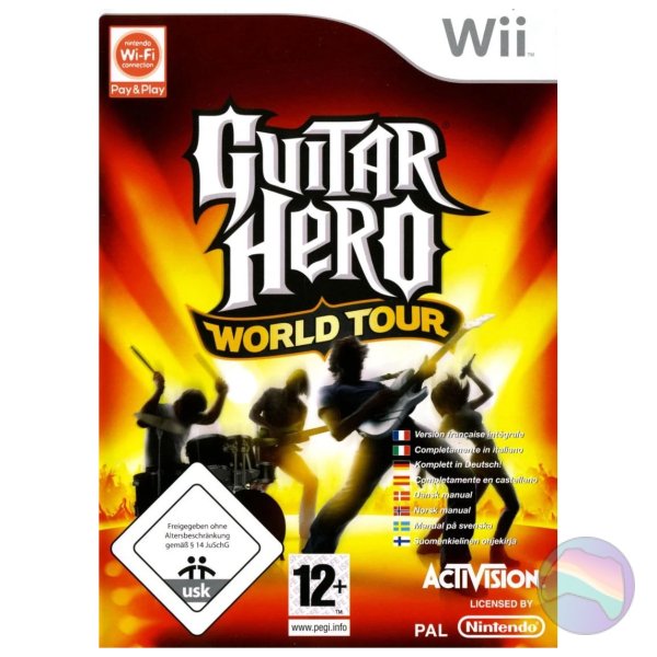 Guitar Hero: World Tour (No Guitars), Boxed (With Manual)