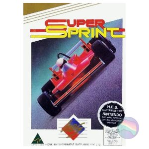 Super Sprint, Boxed (With Manual)