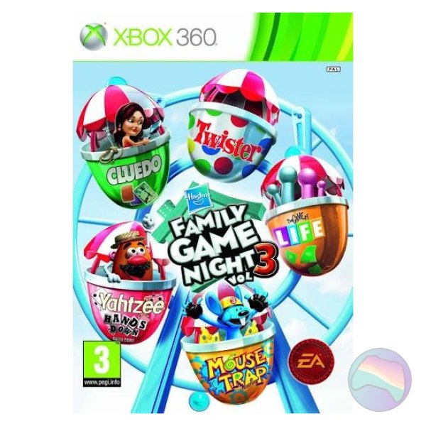 Hasbro Family Game Night 3, Boxed (No Manual)