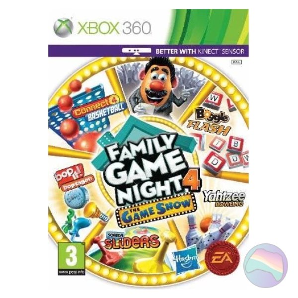 1600-7199.jpg Hasbro Family Game Night 4: The Game Show, Boxed (With Manual)