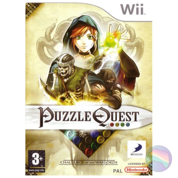 Puzzle Quest: Challenge of the Warlords, Boxed (No Manual)