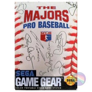 The Majors - Pro Baseball, Boxed (With Manual)