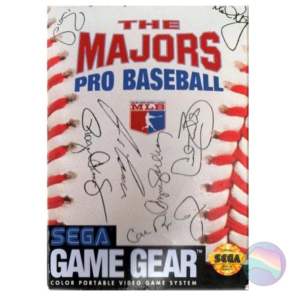 The Majors - Pro Baseball, Boxed (With Manual)