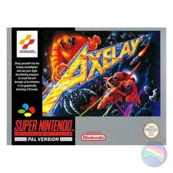 Axelay, Boxed (No Manual)
