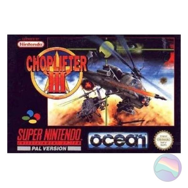 Choplifter 3, Boxed (With Manual)