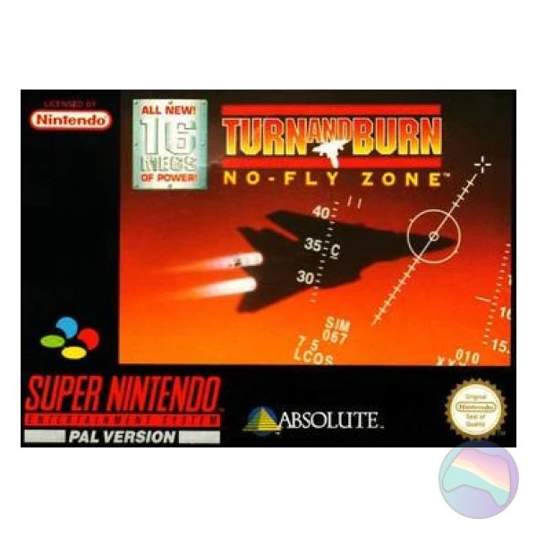 Turn and Burn No Fly Zone, Boxed (With Manual)