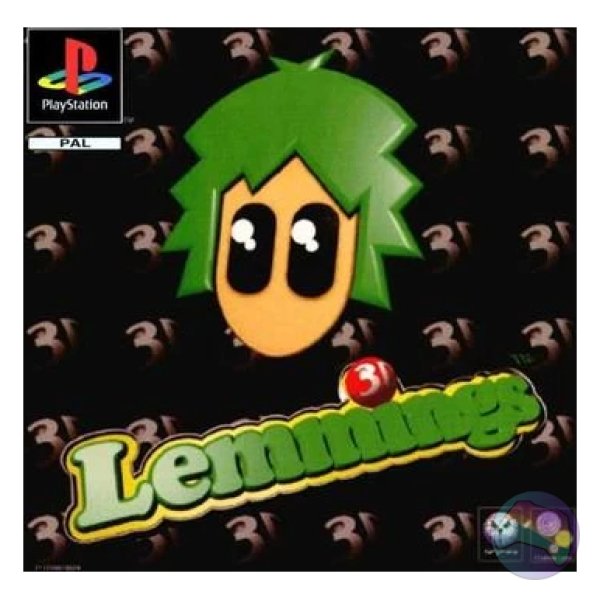 1600-9499.jpg 3D Lemmings, Unboxed (Game Only)