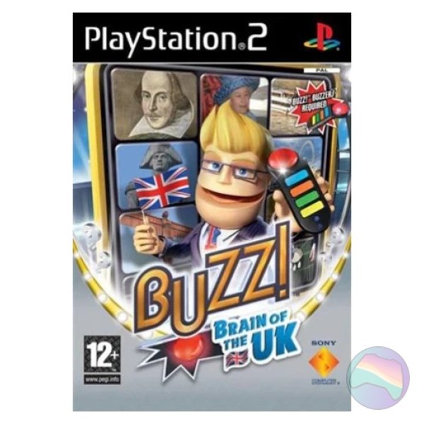 Buzz: Brain of the UK (No Buzzers), Boxed (No Manual)