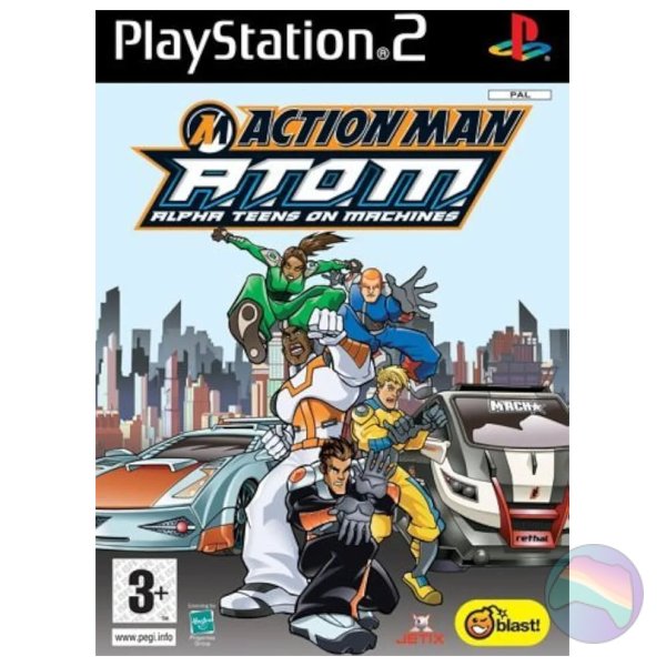Action Man A.T.O.M: Alpha Teens on Machines, Boxed (No Manual)