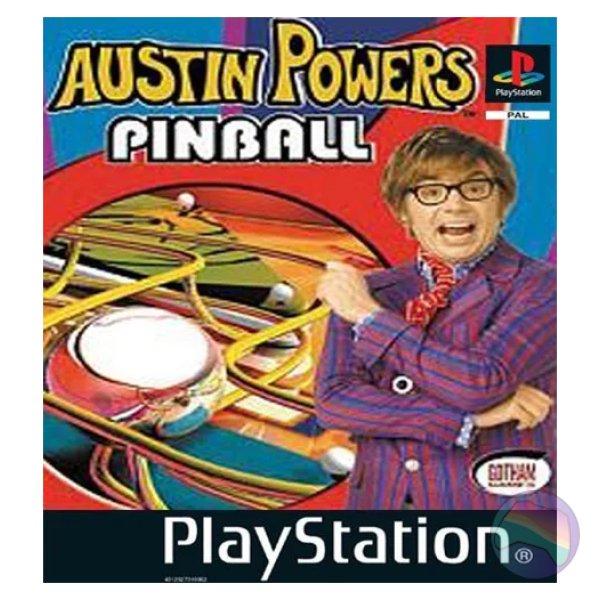 Austin Powers Pinball PS1 Austin Powers Pinball, Unboxed (Game Only)