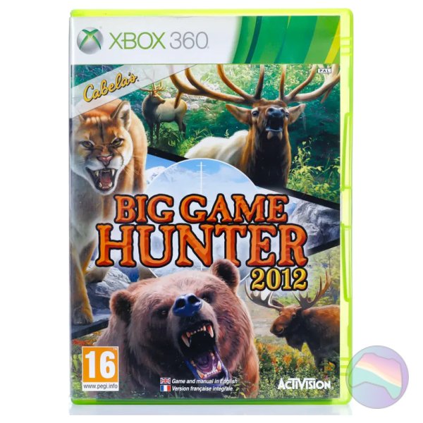 Cabela's Big Game Hunter 2012, Boxed (With Manual)