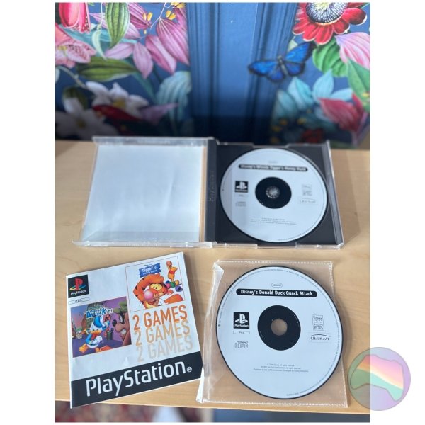 Donald Duck: Quack Attack + Tigger's Honey Hunt, Boxed (With Manual)