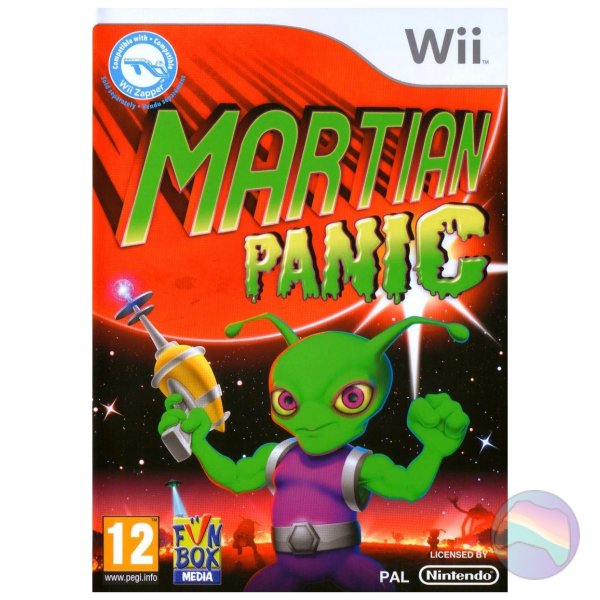 1600-483.jpg Martian Panic, Unboxed (Game Only)