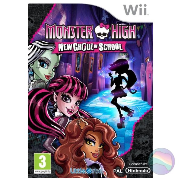 1600-513.jpg Monster High: New Ghoul in School, Boxed (No Manual)