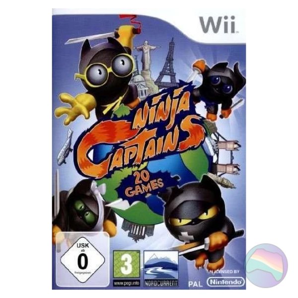 Ninja Captains, Boxed (With Manual)