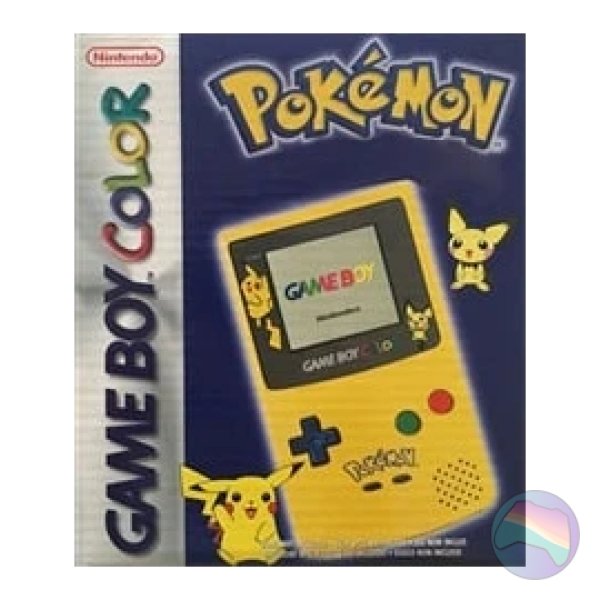 Nintendo Game Boy Color Console, Pikachu/Pichu Yellow, Boxed