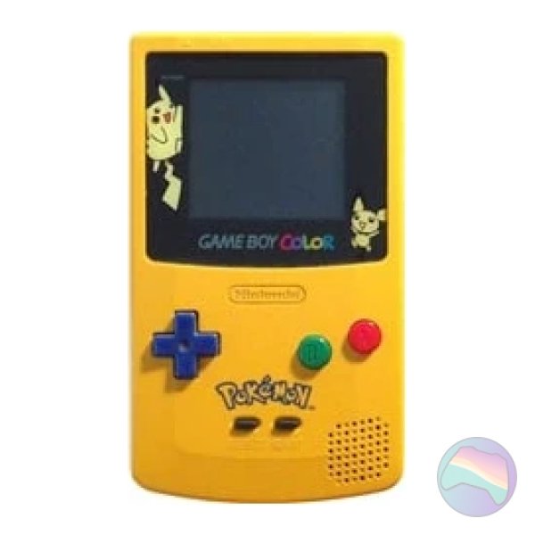 Nintendo Game Boy Color Console, Pikachu/Pichu Yellow, Unboxed
