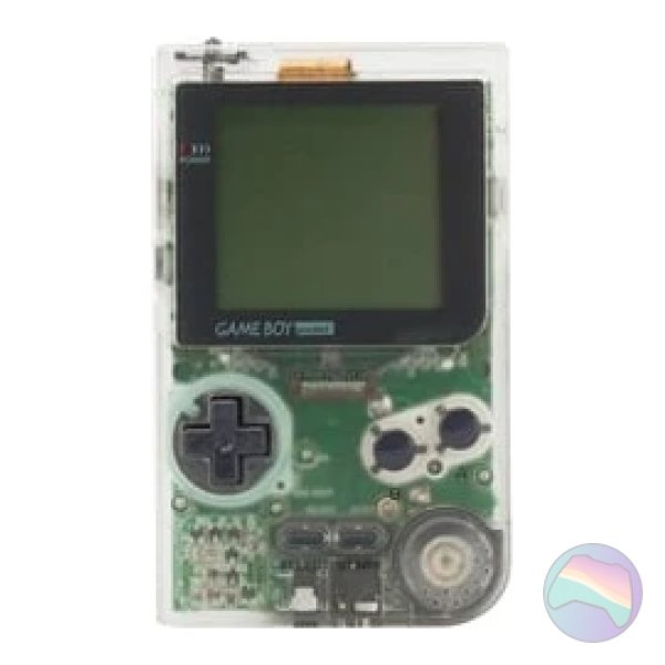 Nintendo Game Boy Pocket Console Clear, Discounted