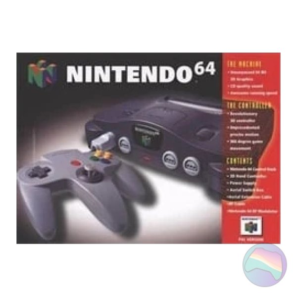Nintendo 64 Console, Black, Boxed