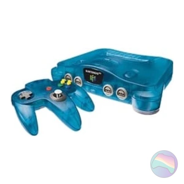 Nintendo 64 Console, Ice Blue with Expansion Pak, Unboxed