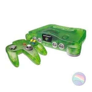 Nintendo 64 Console, Jungle Green with Expansion Pak, Unboxed