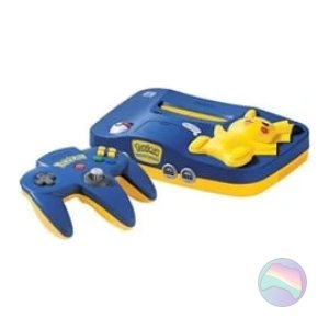 Nintendo 64 Console, Pikachu Blue, Unboxed