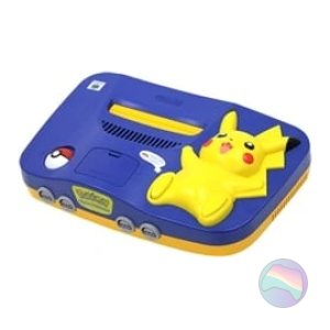 Nintendo 64 Console, Pikachu Blue, Discounted