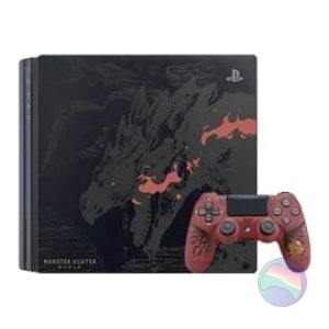Sony PlayStation 4 Pro Console, 1TB Monster Hunter Black, Boxed