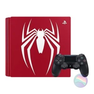 Sony PlayStation 4 Pro Console, 1TB Spider-Man Red, Discounted