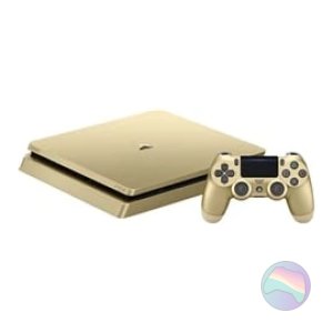 Sony PlayStation 4 Slim Console, 500GB Gold (With 1 Gold Pad), Unboxed