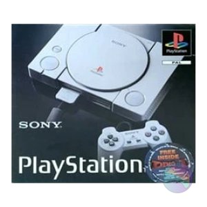 Sony PlayStation (PS1) /w Digital Controller (No Analogue Sticks), Grey, Boxed