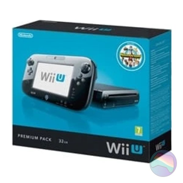 Nintendo Wii U Console, 32GB Premium Black, Boxed
