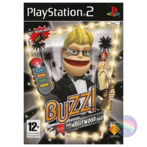 Buzz!: Hollywood Quiz (No Buzzers), Boxed (With Manual)