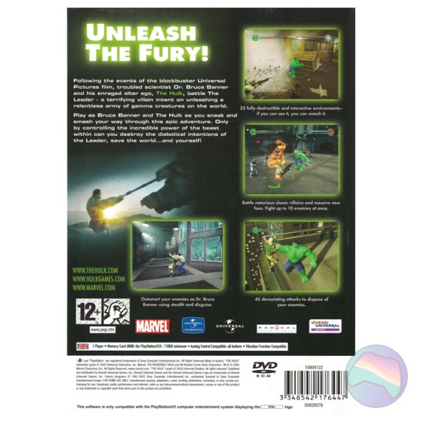 10433987-hulk-playstation-2-back-cover.png Hulk, Boxed (With Manual)