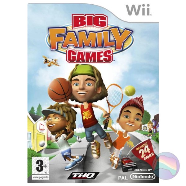 Big Family Games, Boxed (No Manual)