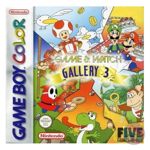 Game & Watch Gallery 3, Boxed (No Manual)